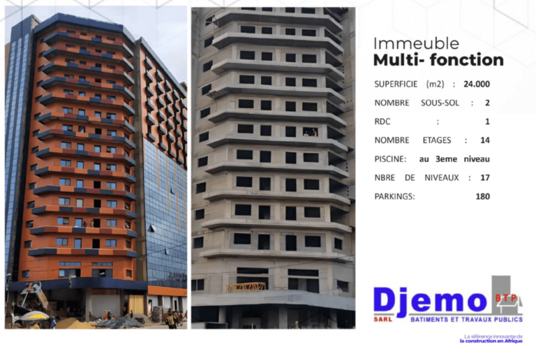 IMMEUBLE MULTI FONCTION DJEMO BTP